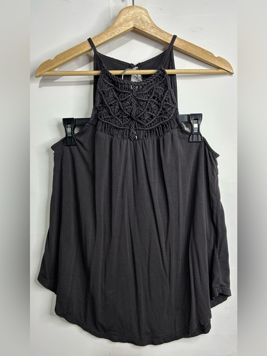 AERO Tops - 5 for $25🔥Soft & Sexy Aero Tank Braided Neckline Grey Top Large